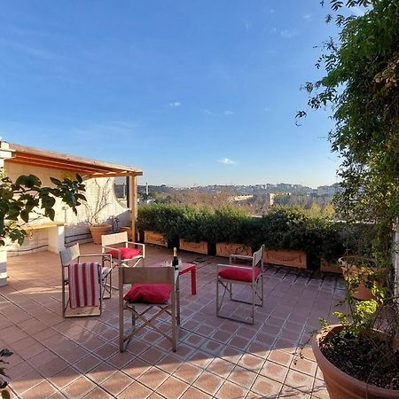 Beautiful Loft In Ponte Milvio With Terrace Apartment โรม ภายนอก รูปภาพ