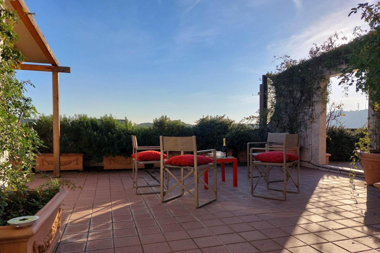 Beautiful Loft In Ponte Milvio With Terrace Apartment โรม ภายนอก รูปภาพ