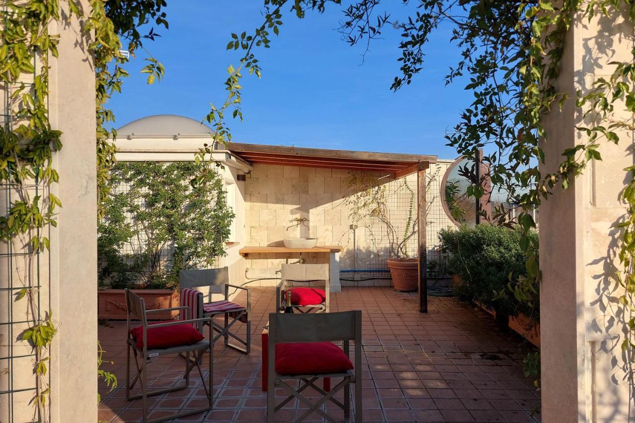 Beautiful Loft In Ponte Milvio With Terrace Apartment โรม ภายนอก รูปภาพ