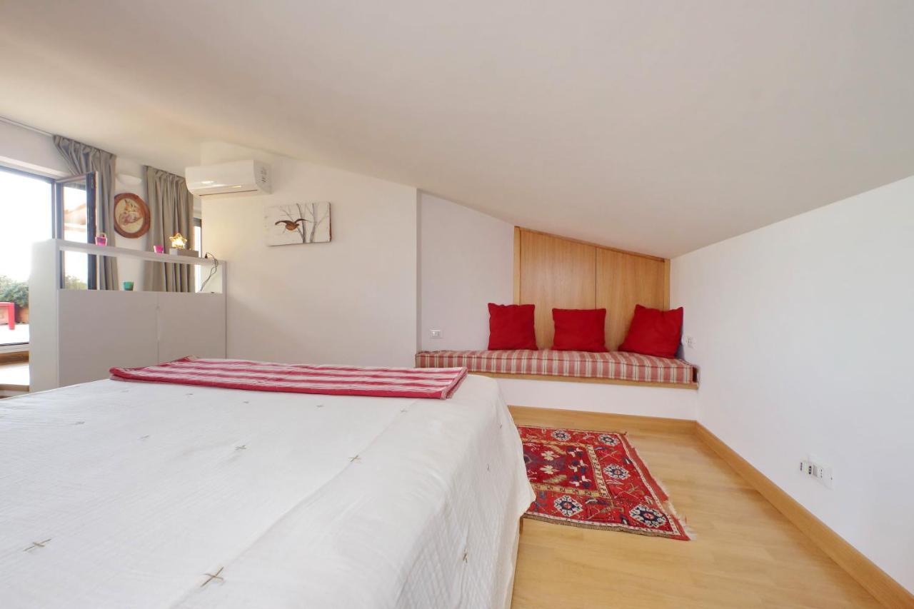 Beautiful Loft In Ponte Milvio With Terrace Apartment โรม ภายนอก รูปภาพ
