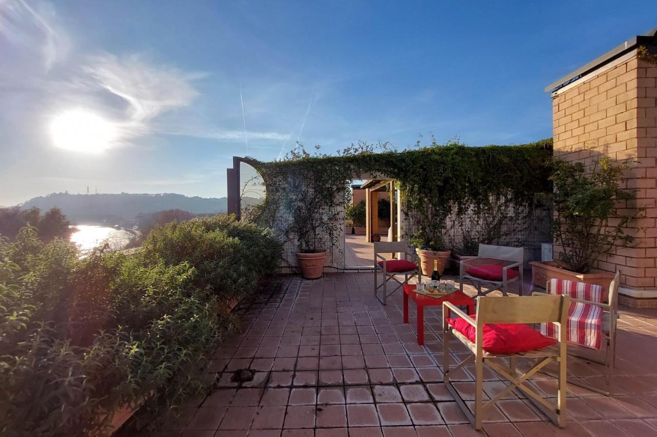 Beautiful Loft In Ponte Milvio With Terrace Apartment โรม ภายนอก รูปภาพ